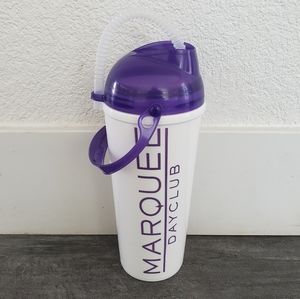 White Purple Marquee Dayclub Souvenir Cup w/Lid